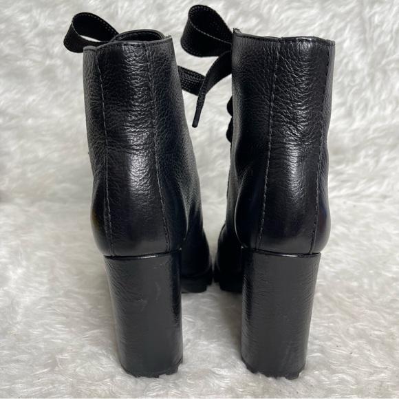Schutz Zhara Lace-Up Boot in black size 5 - Picture 11 of 14
